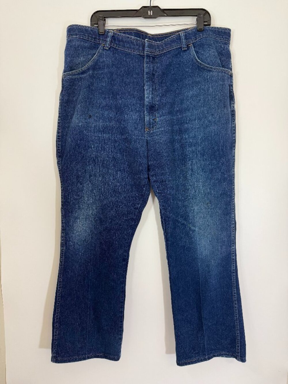 Wrangler Comfort Action Sports Mens 42x30 Blue Jeans Slash Pocket 88150NV 42